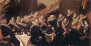 Frans Hals, Banquet of the Office of the St George Civic Guard in Haarlem